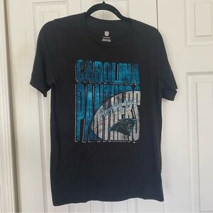 Carolina‎ Panthers NFL Team Apparel Black Youth Large 14-16 Boy Girl T-shirt